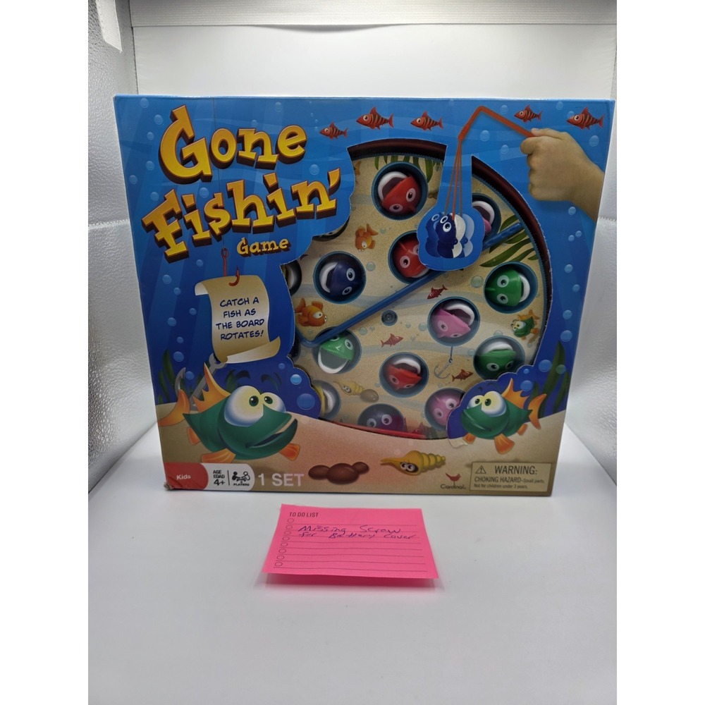 GONE FISHIN' Just like the Classic Fishing Game